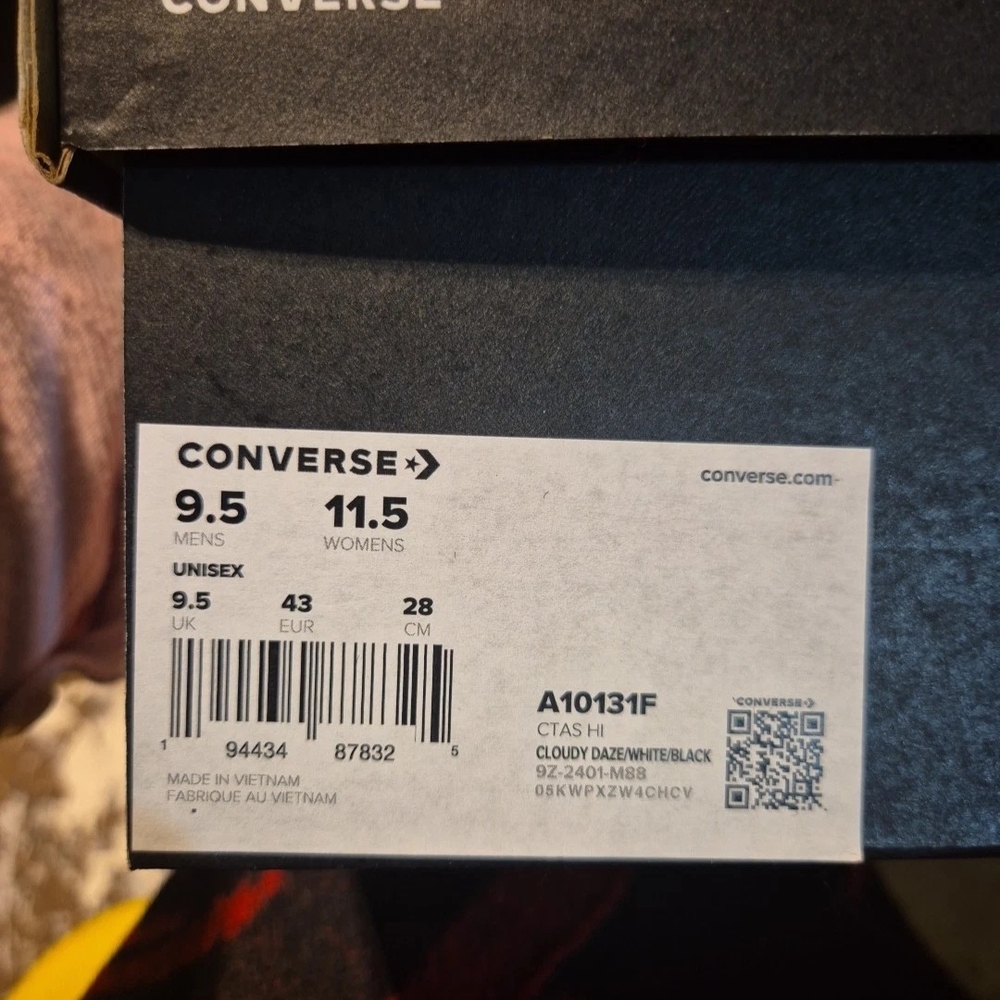 Converse Chuck Taylor All Star High Top Sneakers - Light Blue - Picture 11 of 12